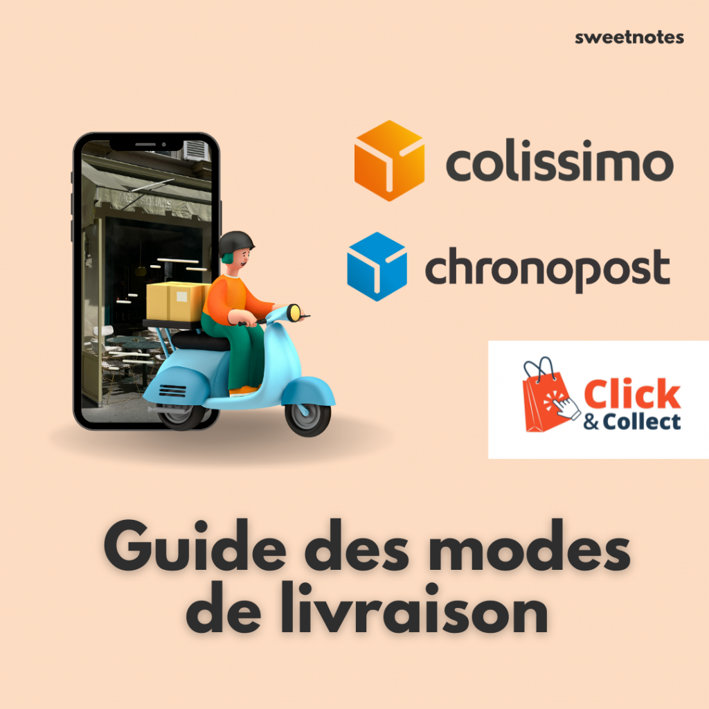 image des Guide des modes de livraison sweet notes